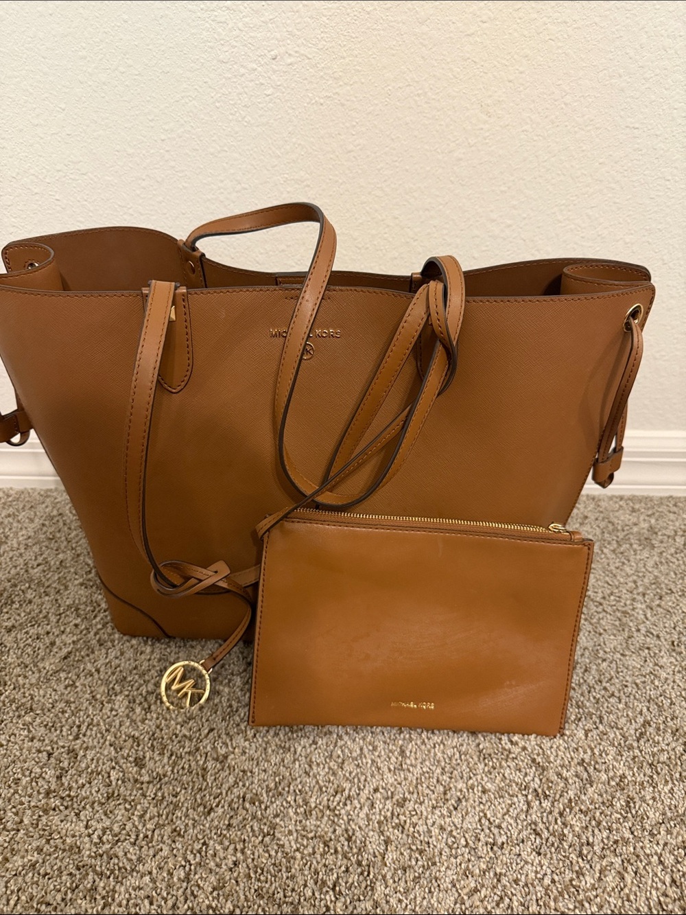 Michael Kors purse with Matching Pouch